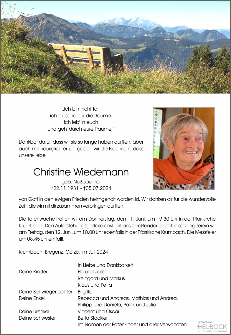 Christine Wiedemann